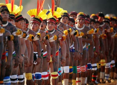 Xingu Indians Xingu River Indigenous Peoples Native American Tribes Amerindians