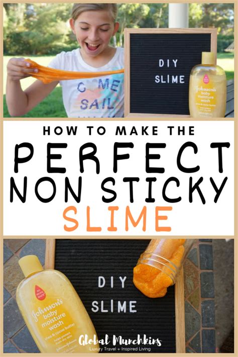 This Is The Easiest Non Sticky Slime Recipe We Have Tried Sticky