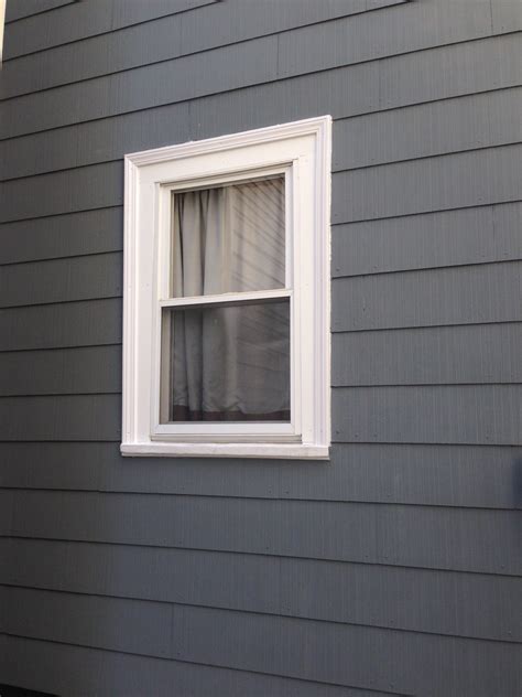 White trim looks stunning and clean against any home exterior, regardless of the. How to Replace Exterior Window Trim - Frugalwoods