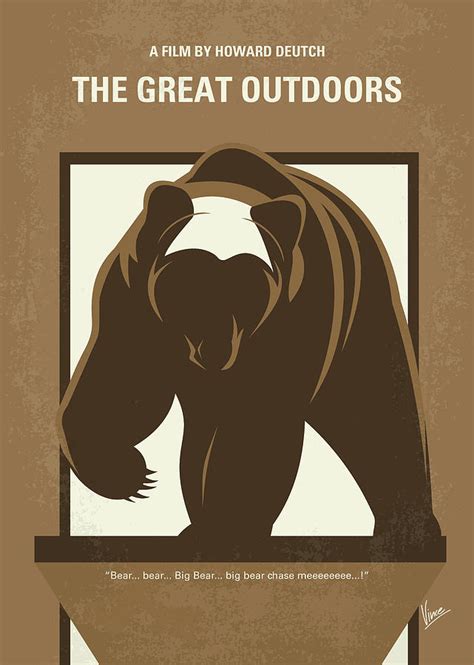 no824 my the great outdoors minimal movie poster digital art by chungkong art fine art america
