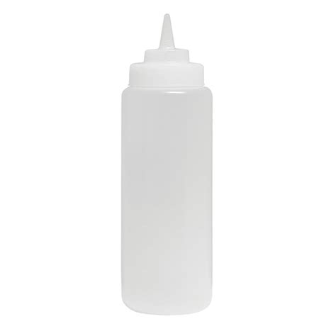 Update Sbc 24w 24 Oz Wide Mouth Squeeze Bottle 6 Pack Clear