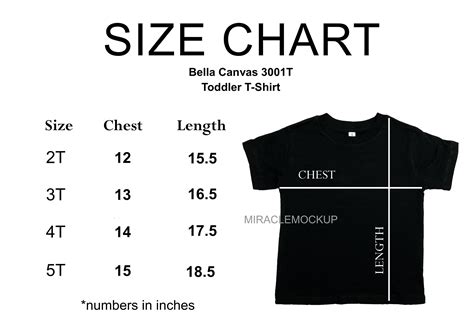 5t Size Chart Ubicaciondepersonascdmxgobmx