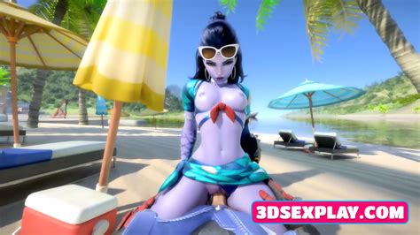 Overwatch 3d Widowmaker With Huge Massive Ass Is Used As A Sex Slave