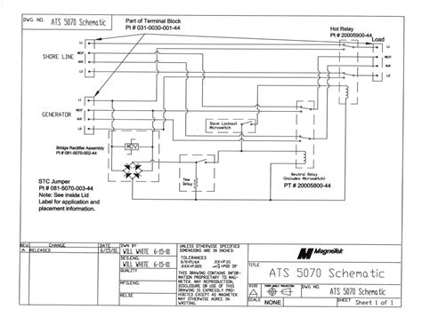 Automatic Transfer Switch Wiring Diagram For Your Needs