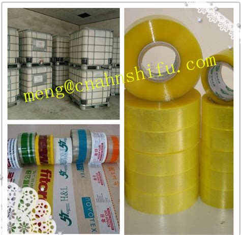 Coating Bopp Film Packaged Tape Use Acrylic Water Base Adhesive Glue China Glue And Acrylic