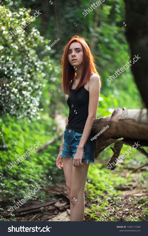 skinny natural redhead girl homemade