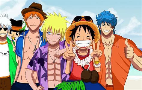 Game Bleach Naruto One Piece Pirate Anime Crossover Reborn