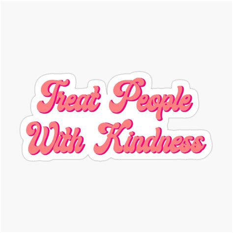 Treat People With Kindness Harry Styles Sticker By Madisonmatheny