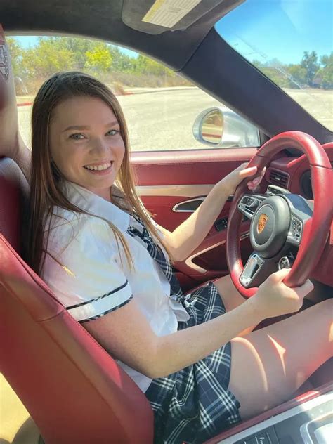 Atkgirlfriends On Twitter Naughty Schoolgirl Looking So Fine Posing In The Car With Her