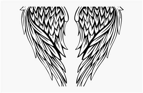 Fallen Angel Clipart Colored Angel Wing Angel Wings Tattoo Png