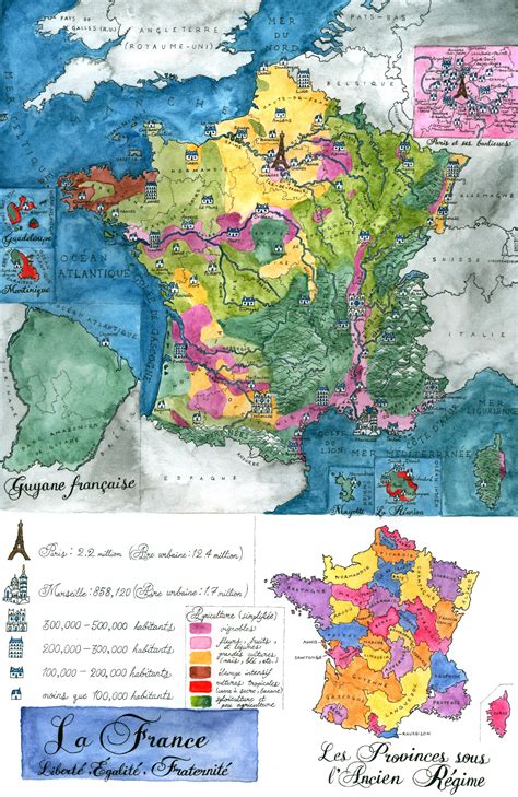 France Map Draw