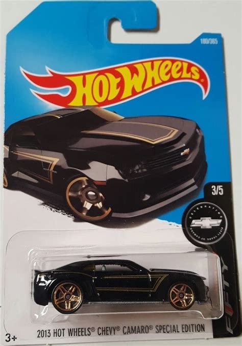 Hot Wheels Chevy Camaro Special Edition Yellow HW Workshop Perfect