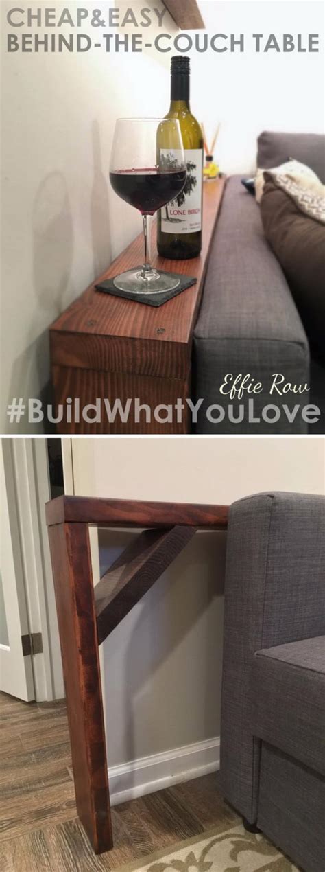 It's behind the house and the tree. 20+ Creative Behind The Couch DIY Projects 2017