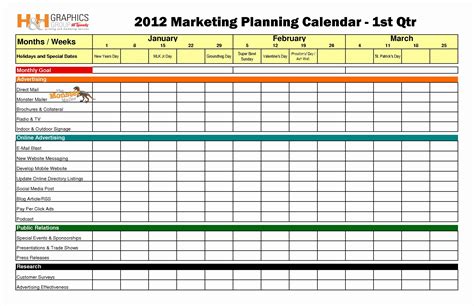 Ecommerce Marketing Plan Template Lovely Quarterly Marketing Plan Bing
