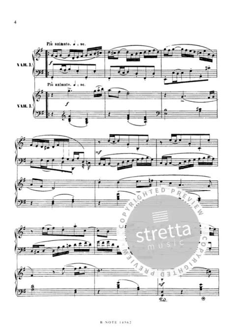 Goldberg Variationen Bwv 988 Arr 2 Klaviere From Johann Sebastian