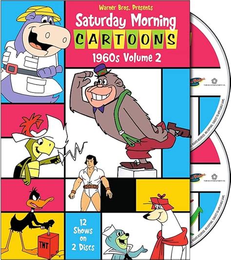 Saturday Morning Cartoons 1960 S Volume Two Amazon Ca Various Various Dvd