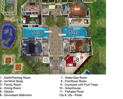 Mod The Sims - Elemental Eco House by Elizabella