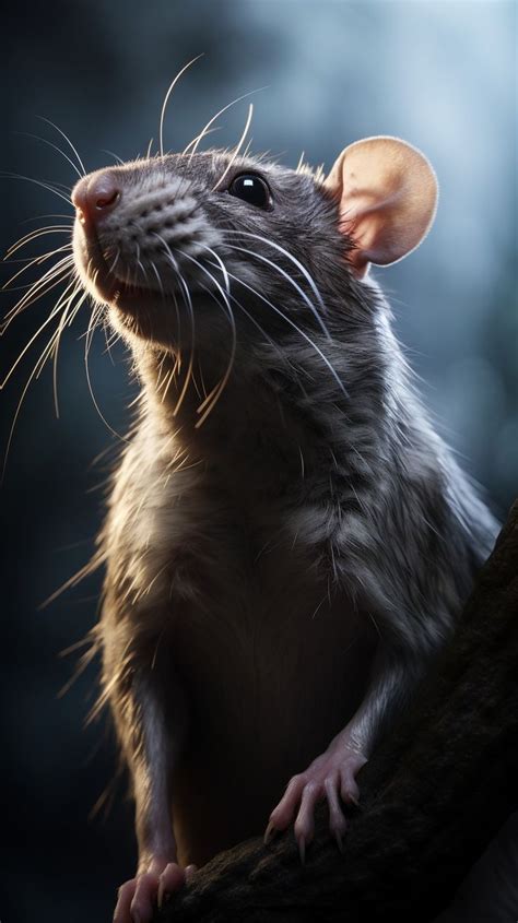 Rat Portrait Wild Animal Photography