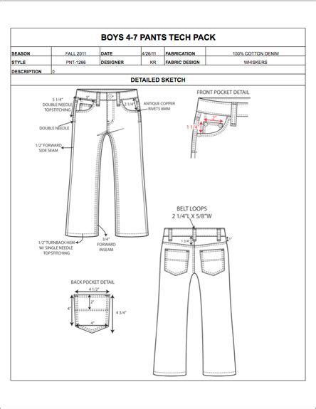Instead Of Developing Garment Spec Sheets From Scratch And Manually