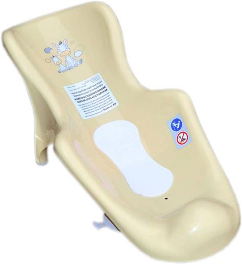There are suction cups underneath to keep it in place, too. Baby Infant Newborn Toddler Bath Tub Safety Newborn Seat ...