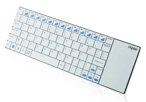 Rapoo E2700 Ultra Slim Wireless Keyboard With Touchpad Gadgetsin