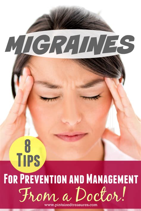 8 Tips For Preventing And Managing Migraines From A Doctor · Pint Sized Treasures