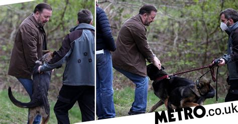 After Life Season 3 Ricky Gervais Reunites With His Beloved Dog Co