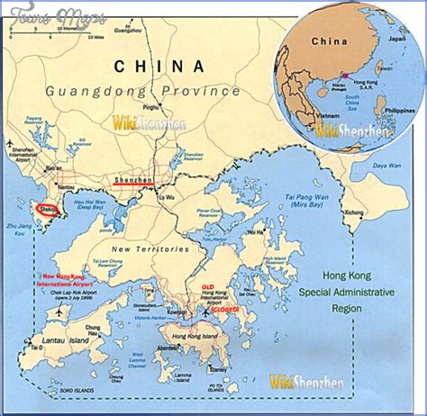 Map Shenzhen To Hong Kong