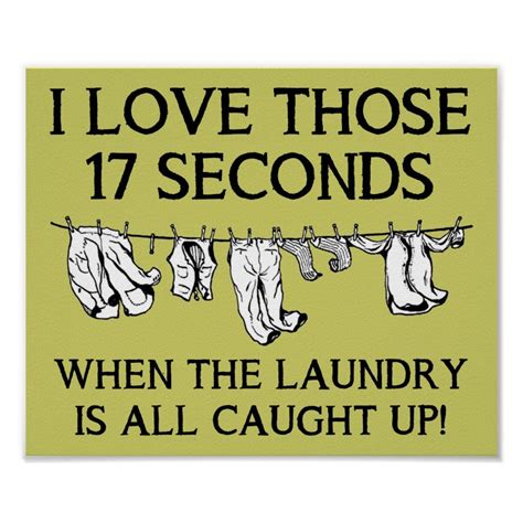 Laundry Day House Cleaning Funny Poster Sign Zazzle Com Cleaning