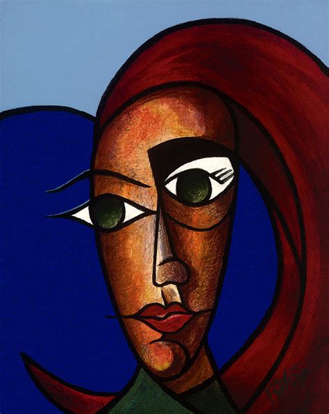 Abstract Paintings Of Womens Faces