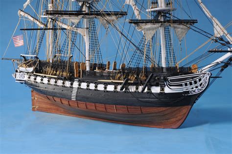 Uss Constitution 44 Wooden Ship Model Sailing Boat New Ebay