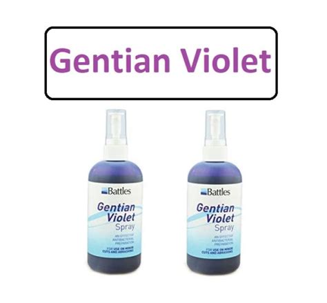 Gentian Violet Solution Uses Dose Side Effects Moa Brands