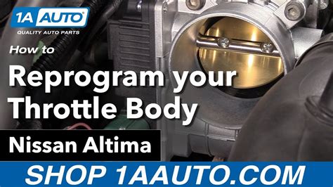 How To Reprogram Your New Throttle Body 2002 06 Nissan Altima 1a Auto