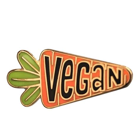 Vegan Pin Vegan Pin Badge Pin