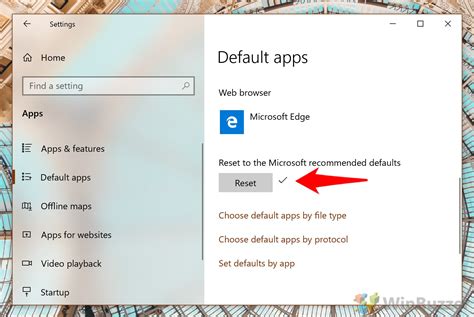 Windows 10 How To Change Default Apps Default Programs Winbuzzer