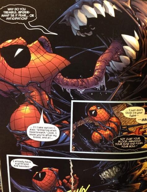 Venom And Spider Mans Relationship Summed Up Perfectly Venom