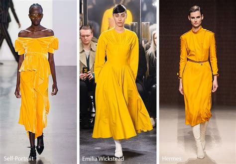 Fall Winter 2020 2021 Color Trends Color Trends Fashion Mustard