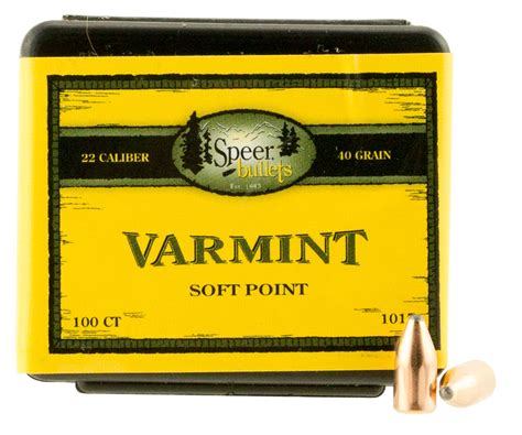 Speer Bullets 2211 Hot Cor Rifle 30 Caliber 308 200 Gr Spitzer Soft