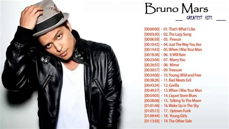 Bruno Mars Greatest Hits Top 10 Youtube