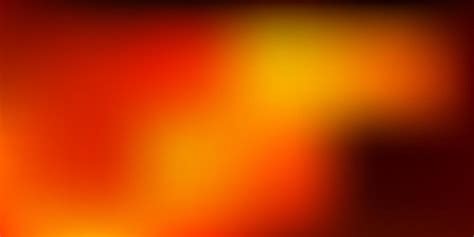 Dark Orange Vector Abstract Blur Pattern 1841487 Vector Art At Vecteezy