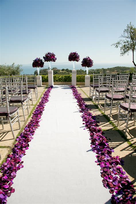 California Wedding With Purple Color Palette Junebug Weddings