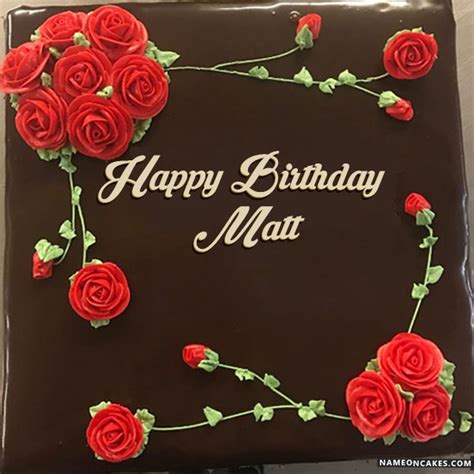 Happy Birthday Matt Cake Images