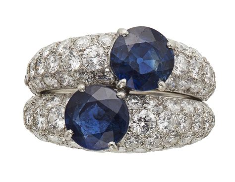 Cartier Sapphire And Diamond Ring Christies