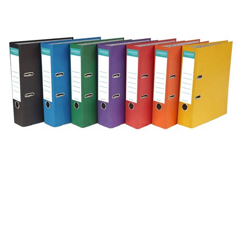 classmates a4 lever arch file assorted pack of 10 findel international