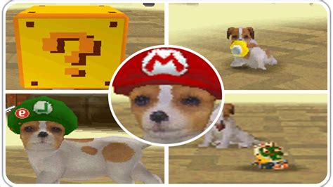 Nintendogs Ds All Mario References Youtube
