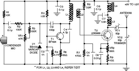 Electronic Hobby Circuits Simple Wireless Fm Transmitter