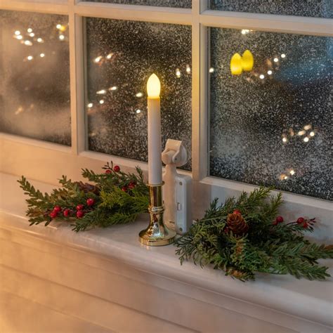 The Holiday Aisle Solar Window Unscented Flameless Candle And Reviews