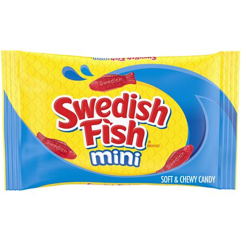 Swedish Fish Mini Soft And Chewy Candy 14 Oz Bag