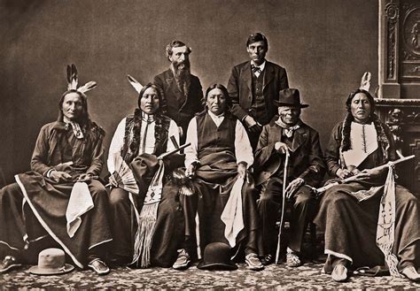Brulé Chief Spotted Tail Sinte Galeska Delegation Washington 1872