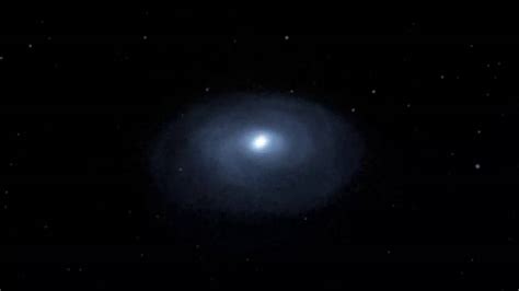 Milky Way Galaxy Andromeda Galaxy Collision Course Featuring Milky